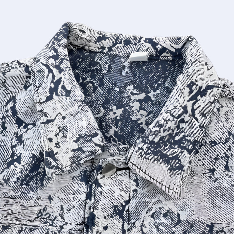 Shadow Bloom Denim Jacket - RUN THE STREETS COLLABORATIVE