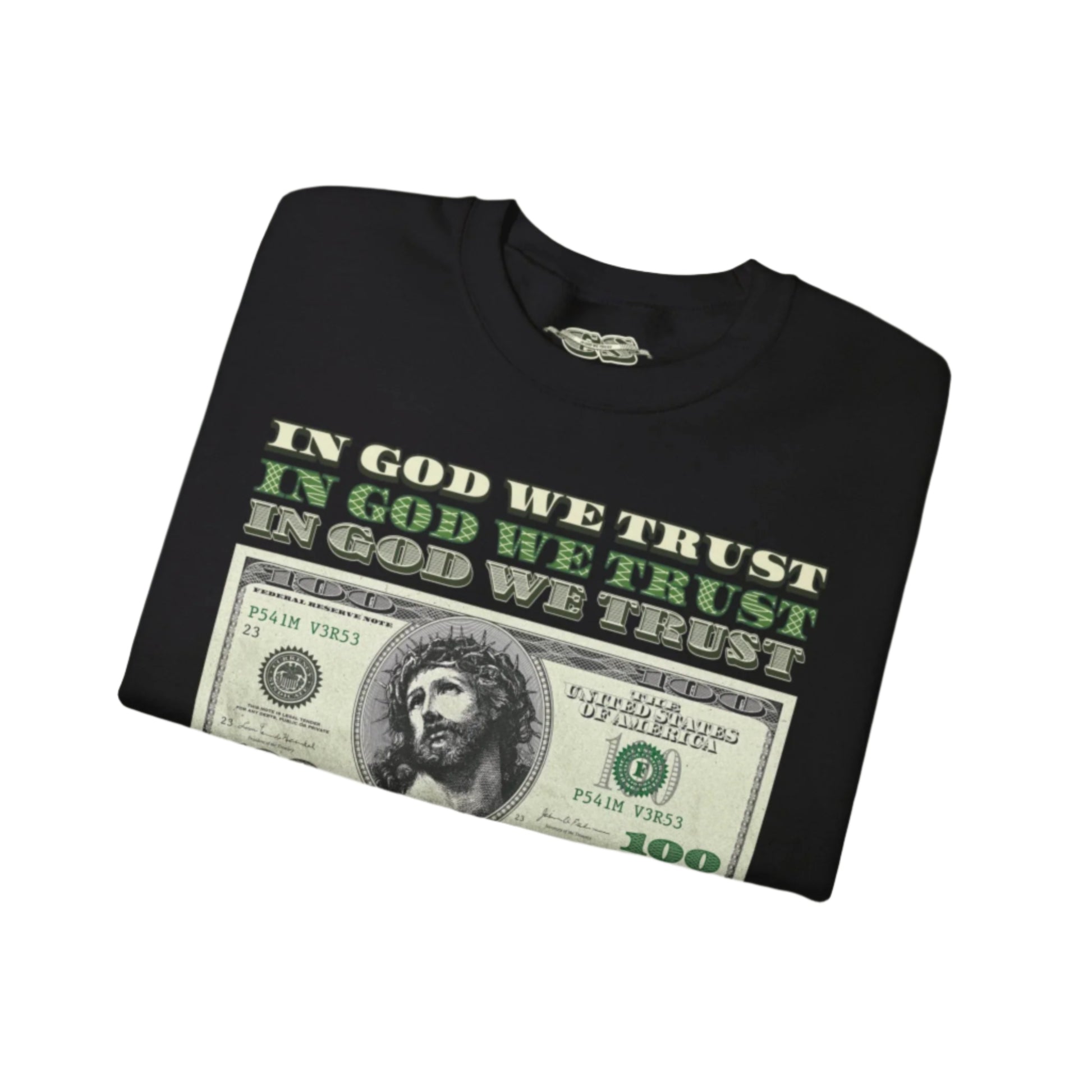 In God We Trust  Crew Sweatshirt - RTS Collaborative
