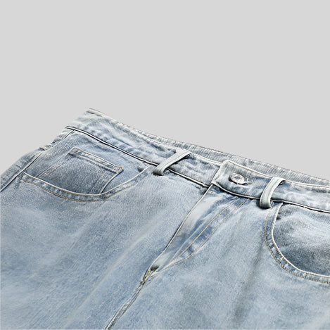 Men’s Straight-Leg Cargo Jeans - RUN THE STREETS COLLABORATIVE