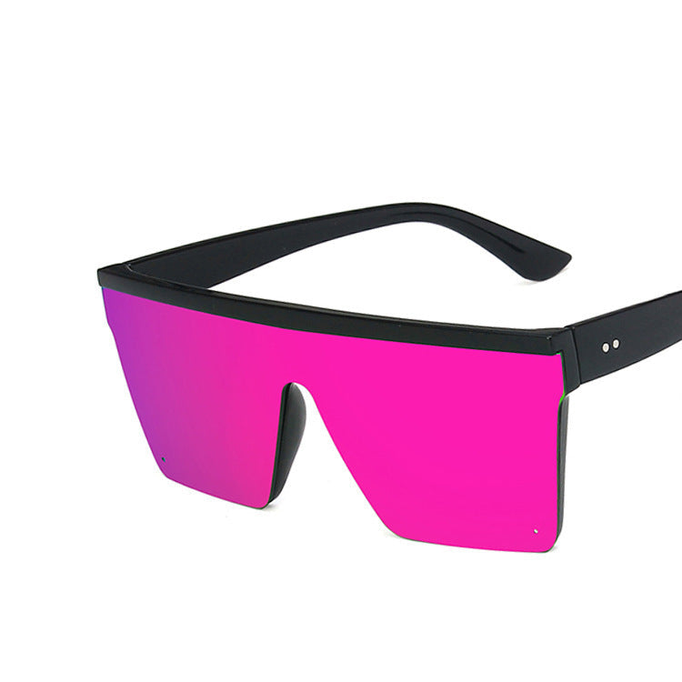 Futurist Shield Shades – Black/Purple