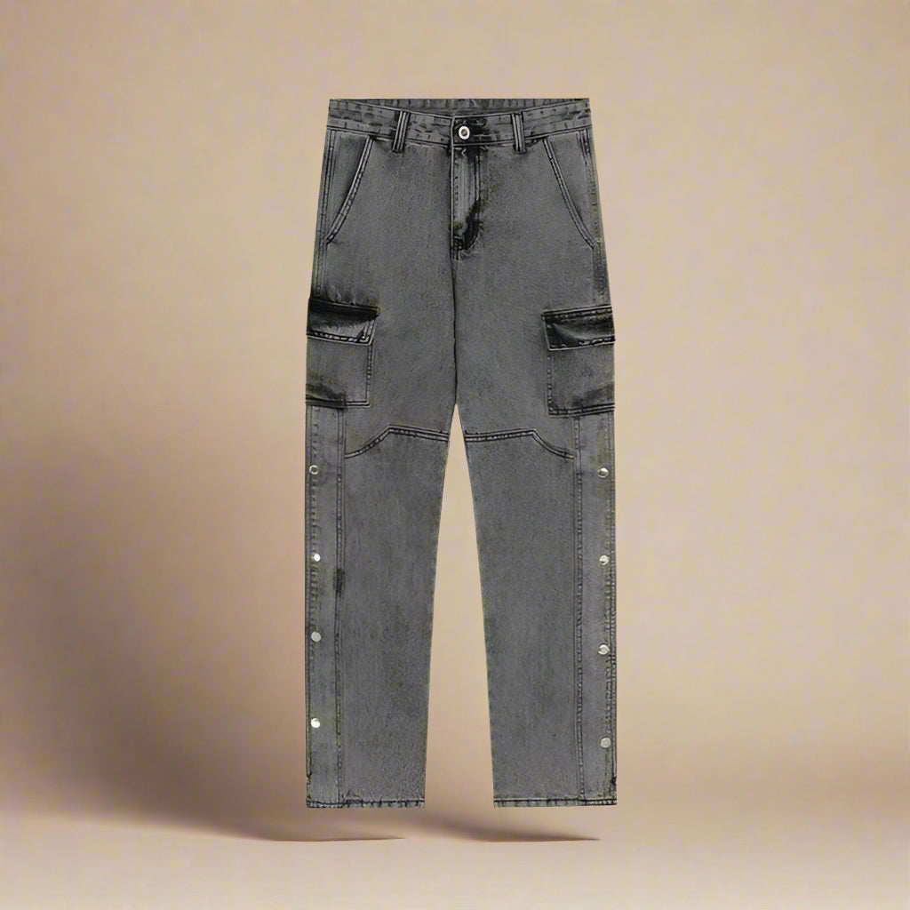 Tailored Edge Slim-Fit Fashion Jeans - RUN THE STREETS COLLABORATIVE