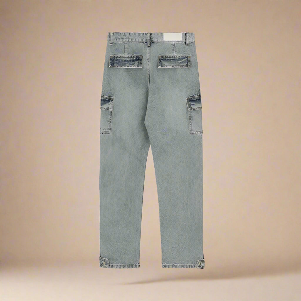 Tailored Edge Slim-Fit Fashion Jeans - RUN THE STREETS COLLABORATIVE