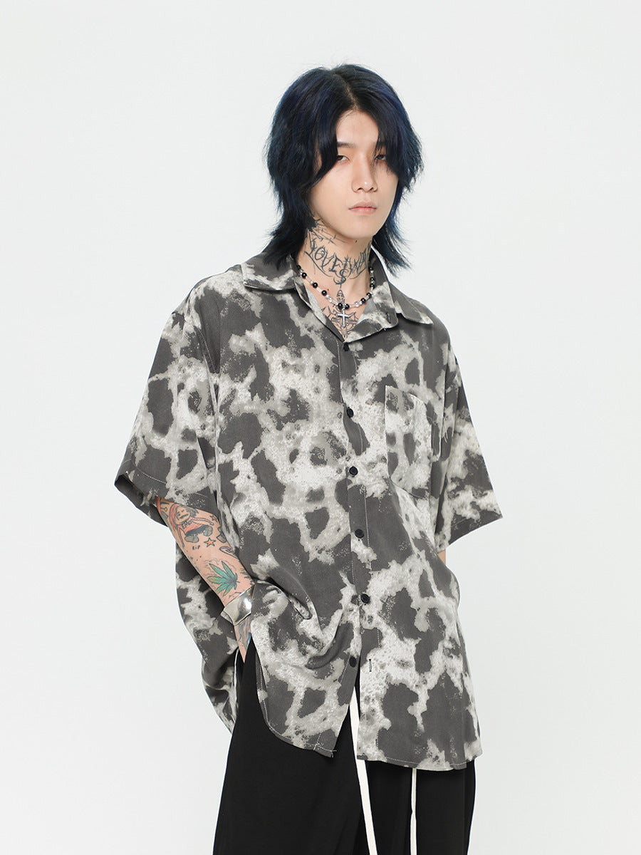 Marble Storm Short-Sleeve Shirt