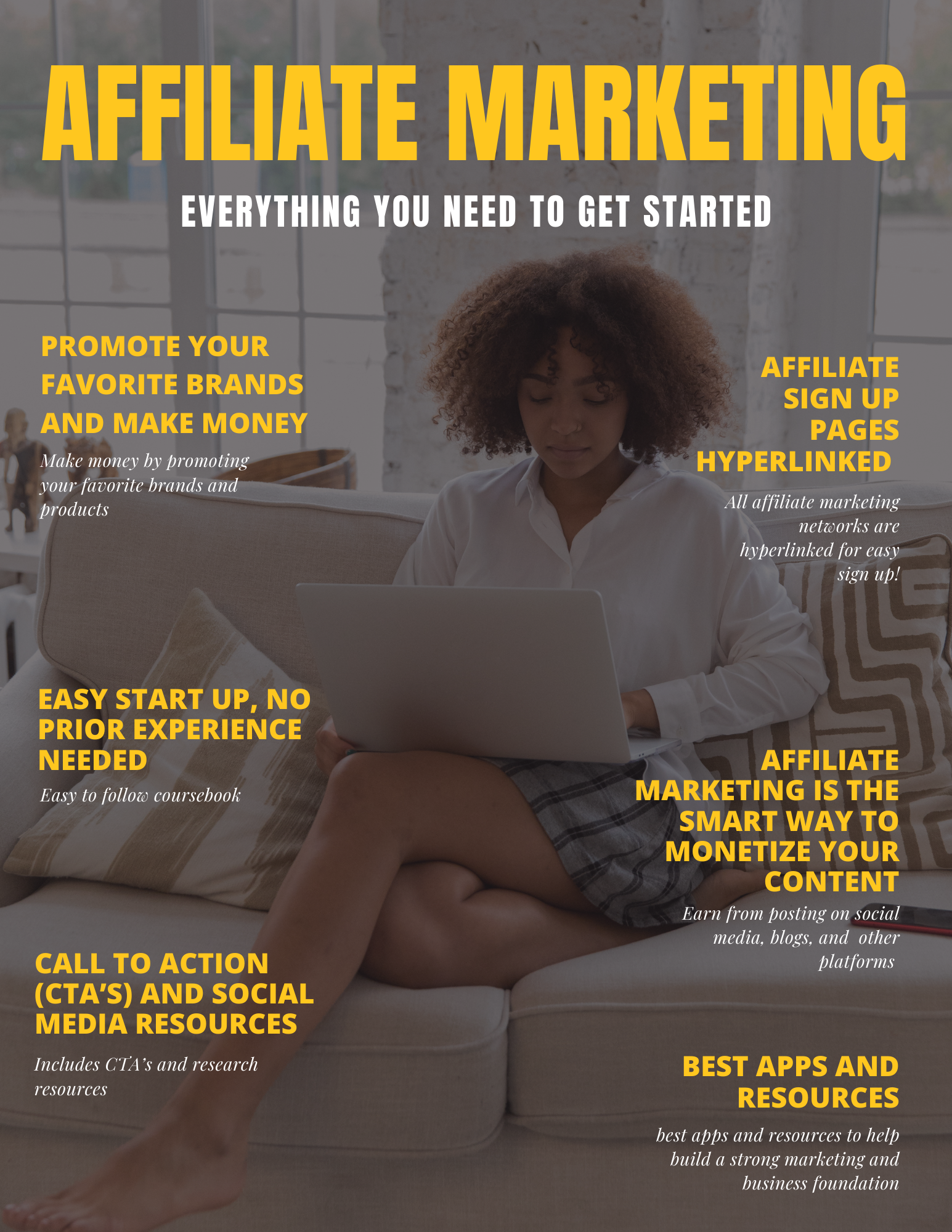 Affiliate Marketing E-Book —Build Relationships, Create Content, Earn Passive Income, Live The Life You Want - RTS Collaborative