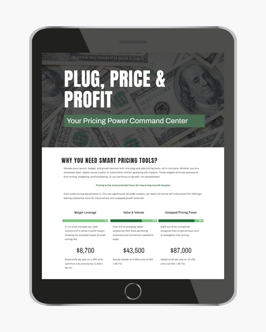 Plug, Price & Profit Turnkey Landing Page Template 🔑 💵 📉