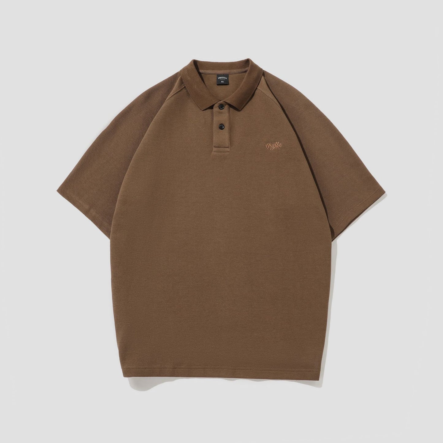 Hustle Oversized Polo Shirt