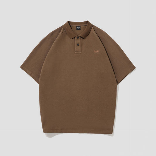 Hustle Oversized Polo Shirt