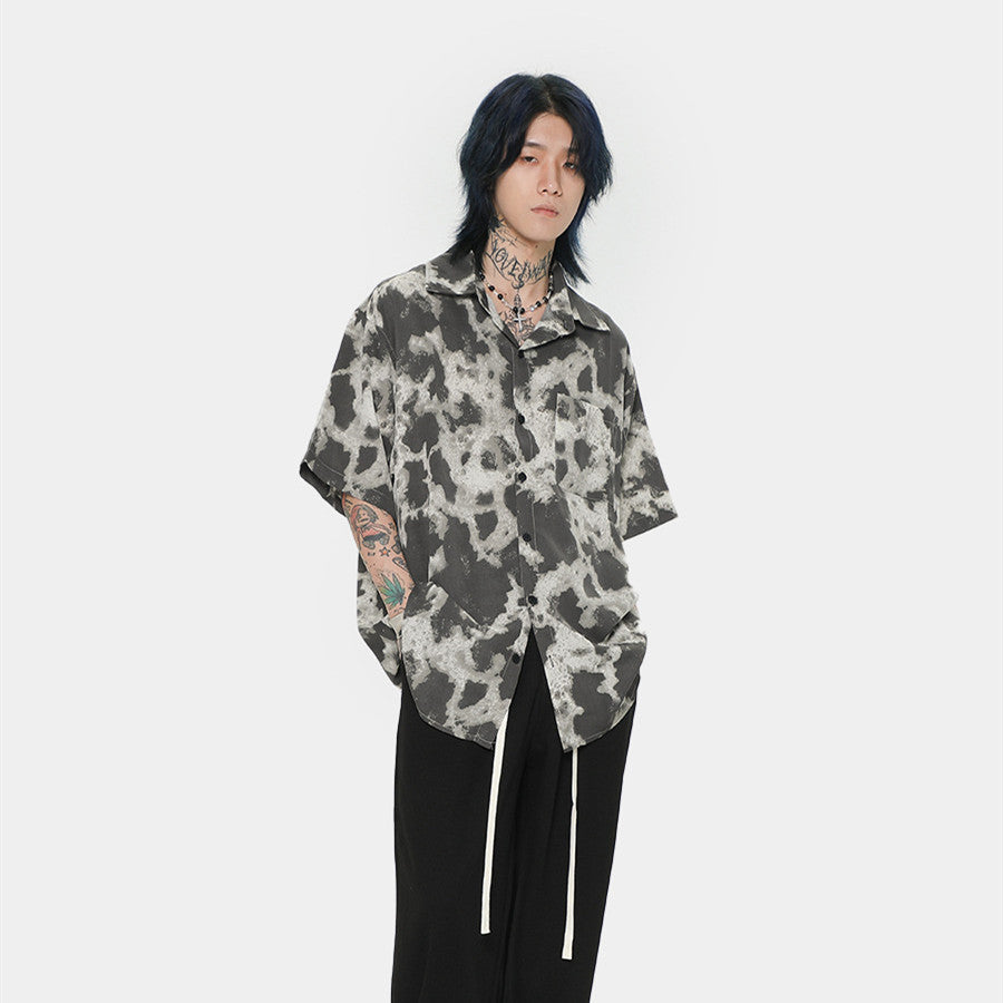 Marble Storm Short-Sleeve Shirt