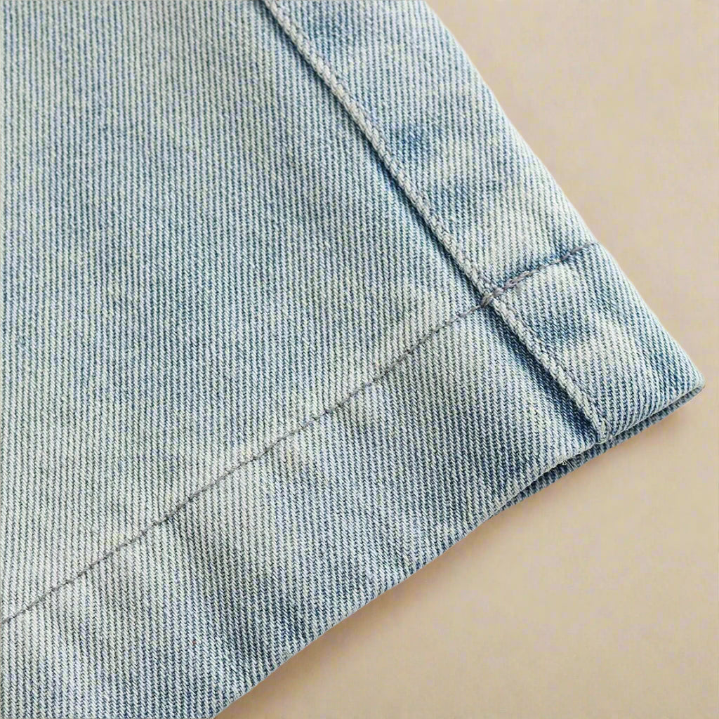 Oversized Cargo Pockets Retro Washed Workwear Jeans - RUN THE STREETS COLLABORATIVE