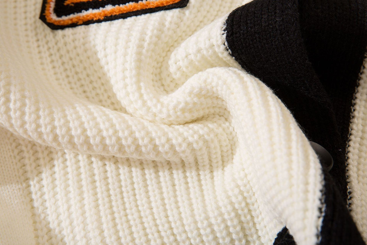 Varsity Letter Patch Cardigan