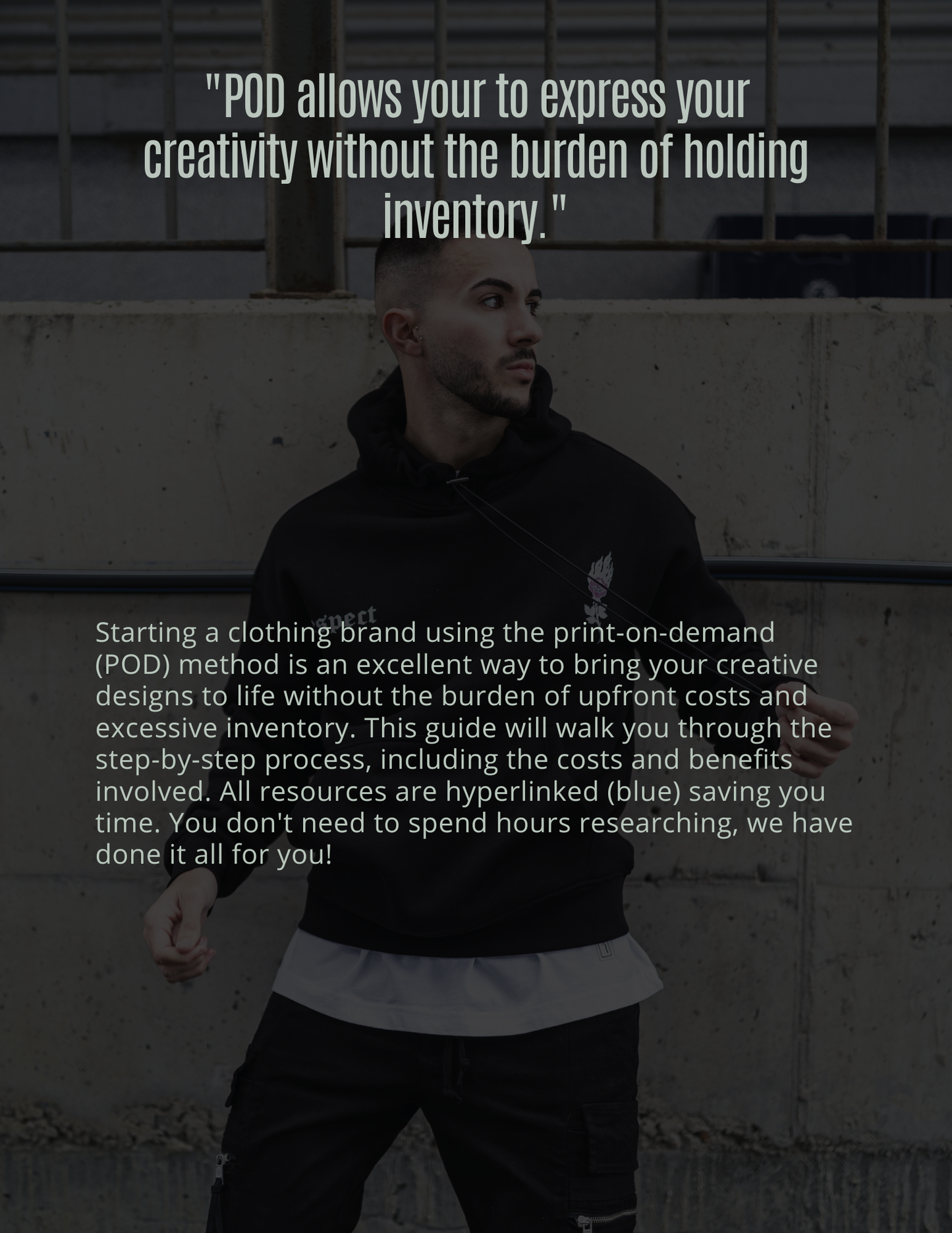 Start a Clothing Brand Using The POD Method E-Book — Build Your Brand No Inventory Low Startup Limited Risk - RTS Collaborative