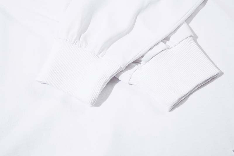 Distressed Hem Chain-Detail Long-Sleeve Tee