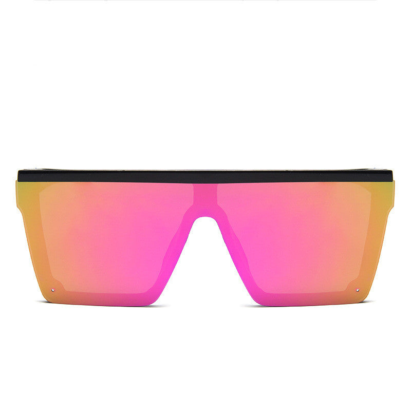Futurist Shield Shades – Black/Purple