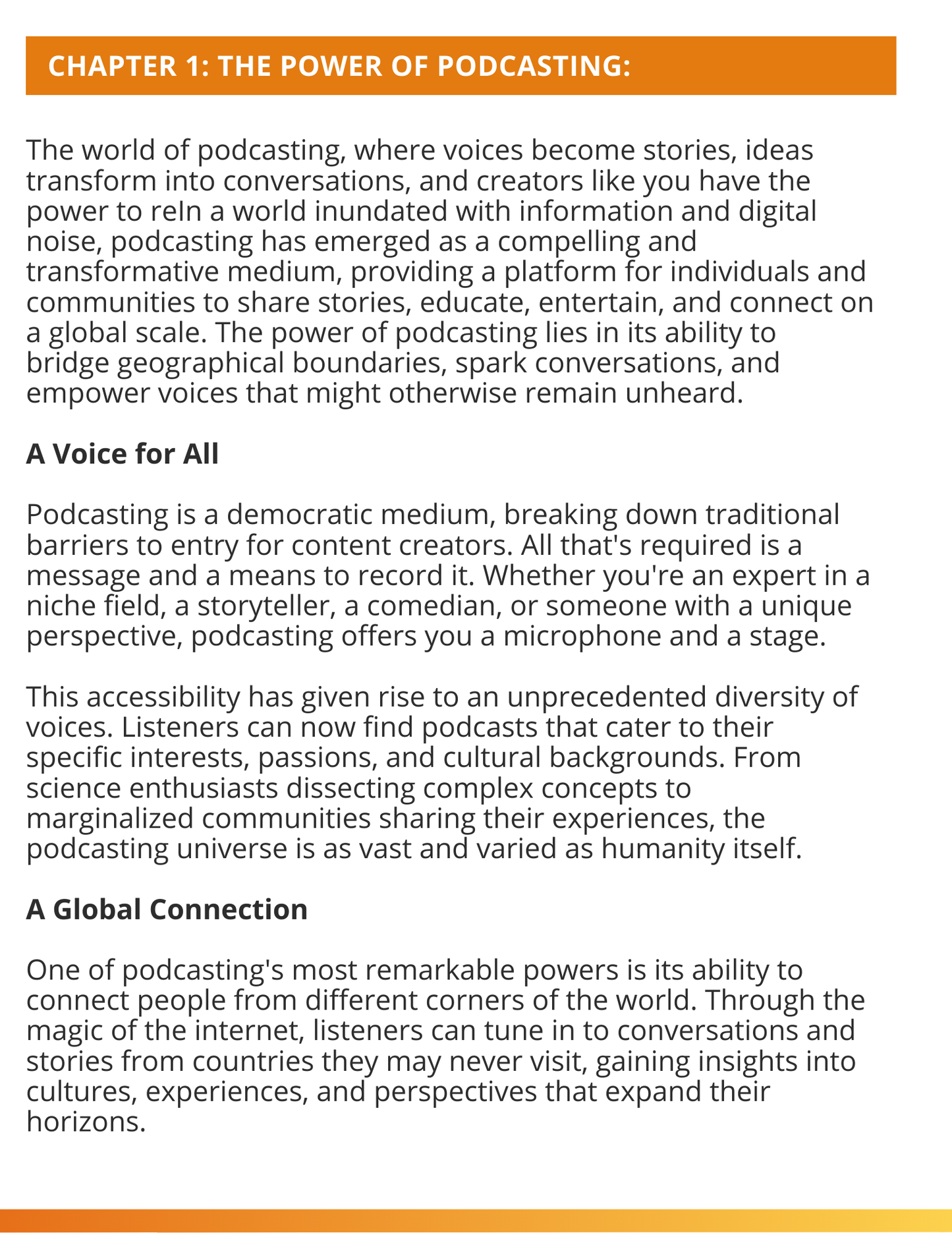 How To Start A Podcast E-Book —Share Your Voice, Share Your Story, Inspire Others, Build and Transform Culture - RTS Collaborative