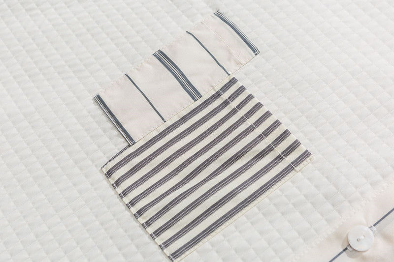 Patchwork Stripe Panel Shirt