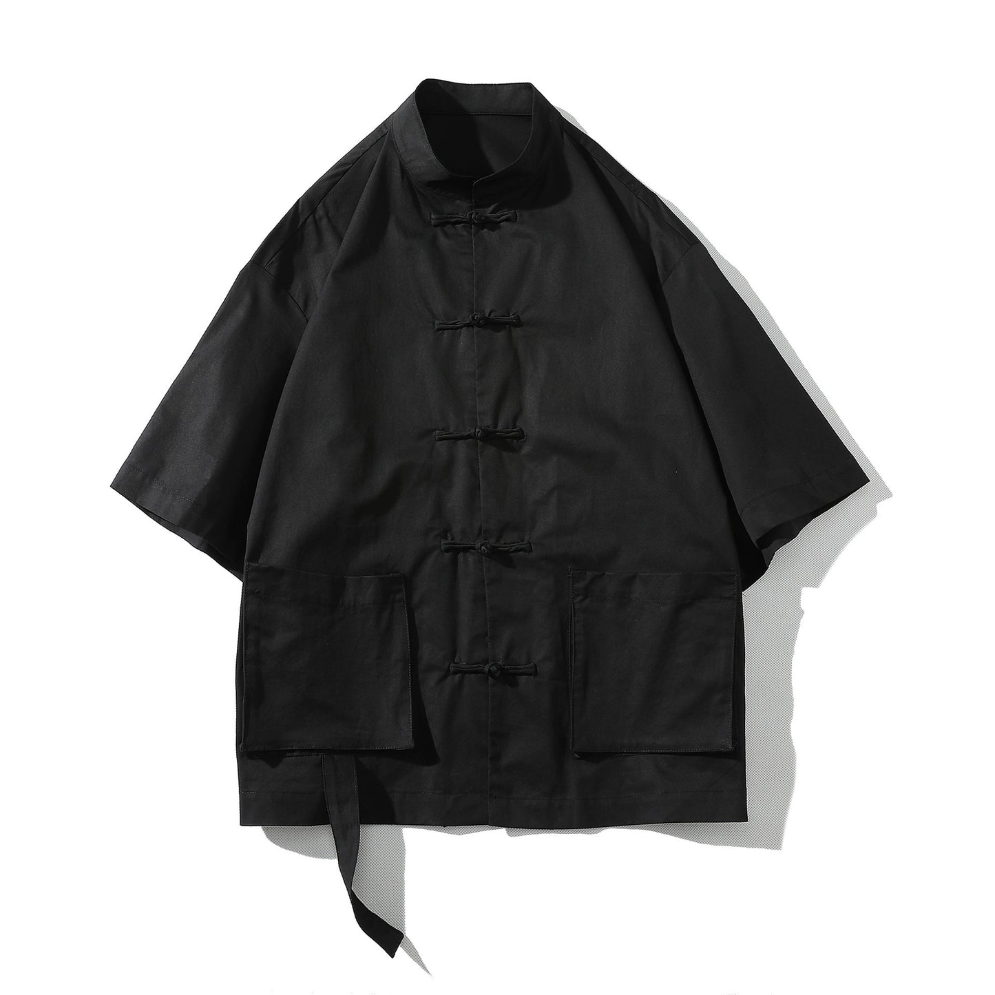 Frog-Closure Utility Overshirt (Short Sleeve)