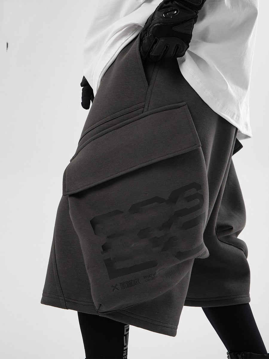 Spliced Dynasty Pocket Shorts - RUN THE STREETS COLLABORATIVE