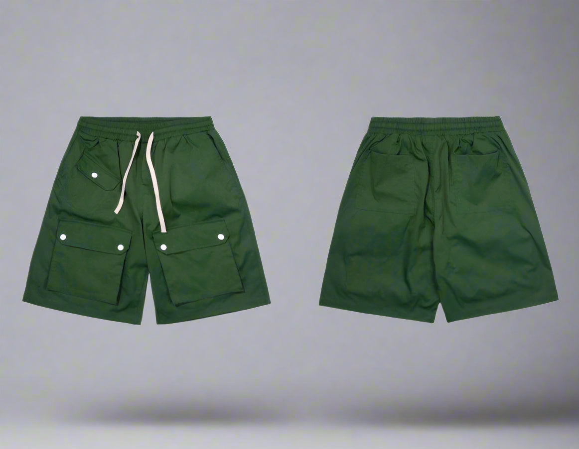 Utility Nylon Cargo Shorts - RUN THE STREETS COLLABORATIVE