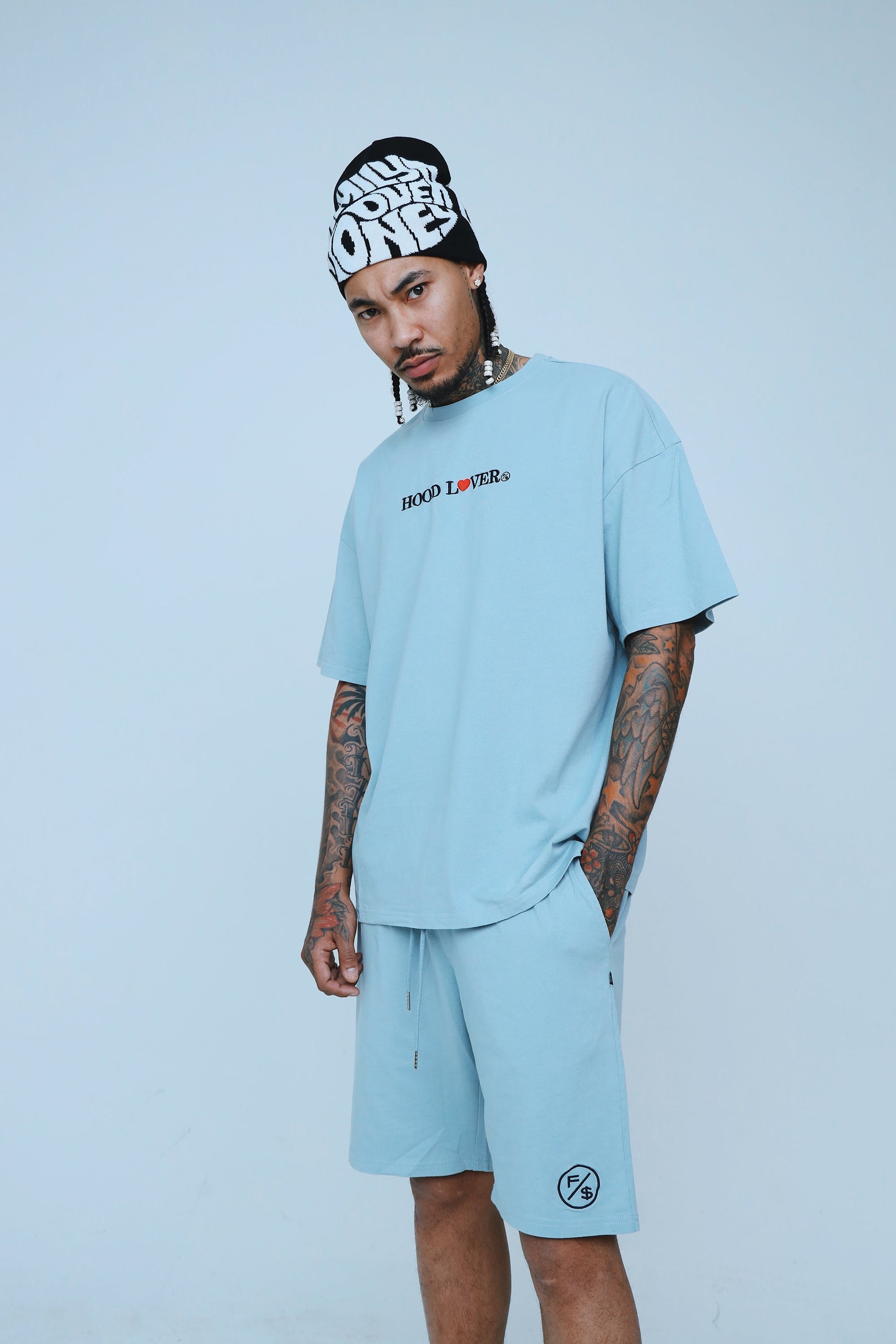 Hood Lover (Vintage Denim - Oversize Shirt) - RUN THE STREETS COLLABORATIVE
