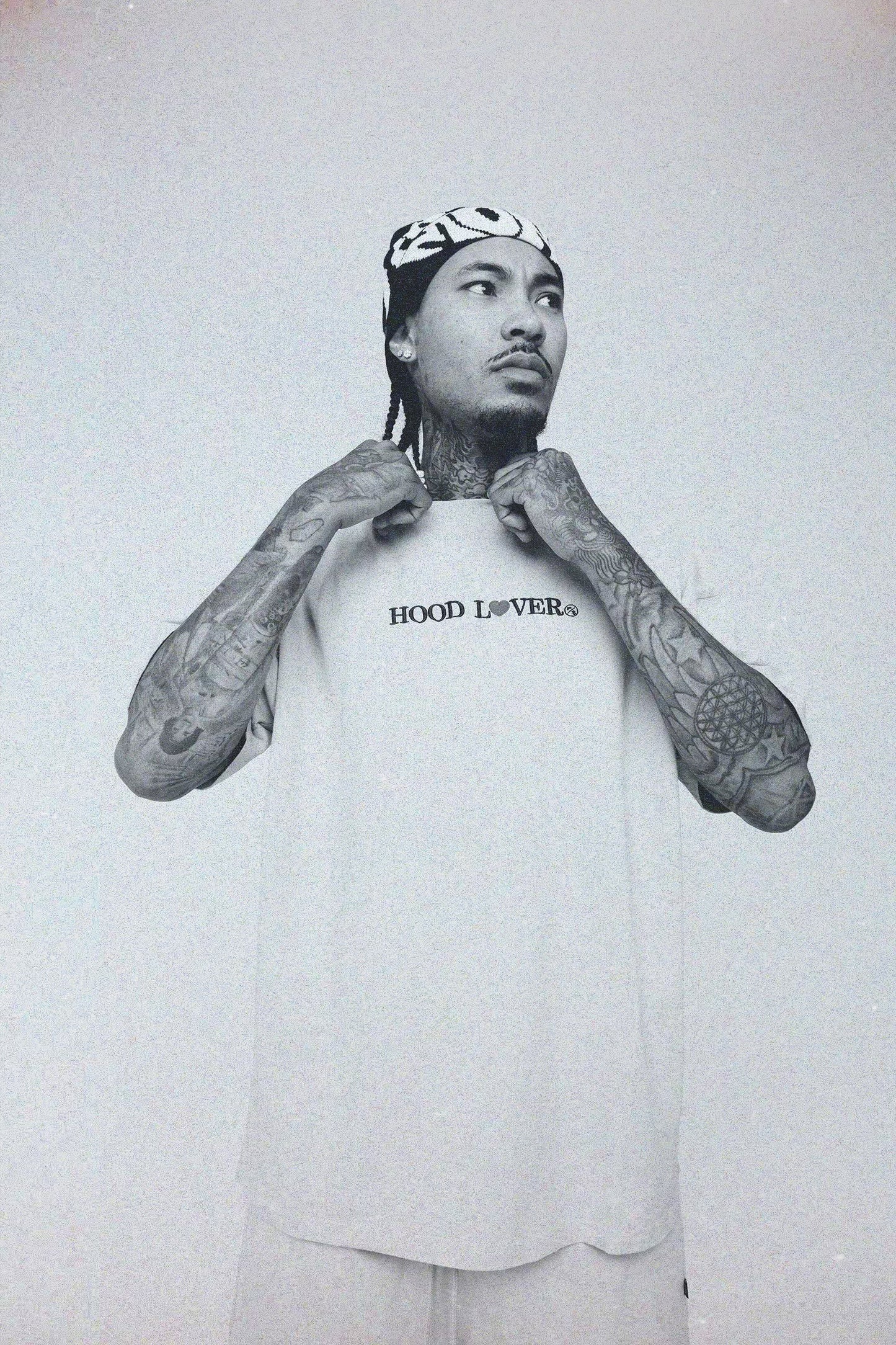 Hood Lover (Vintage Denim - Oversize Shirt) - RUN THE STREETS COLLABORATIVE