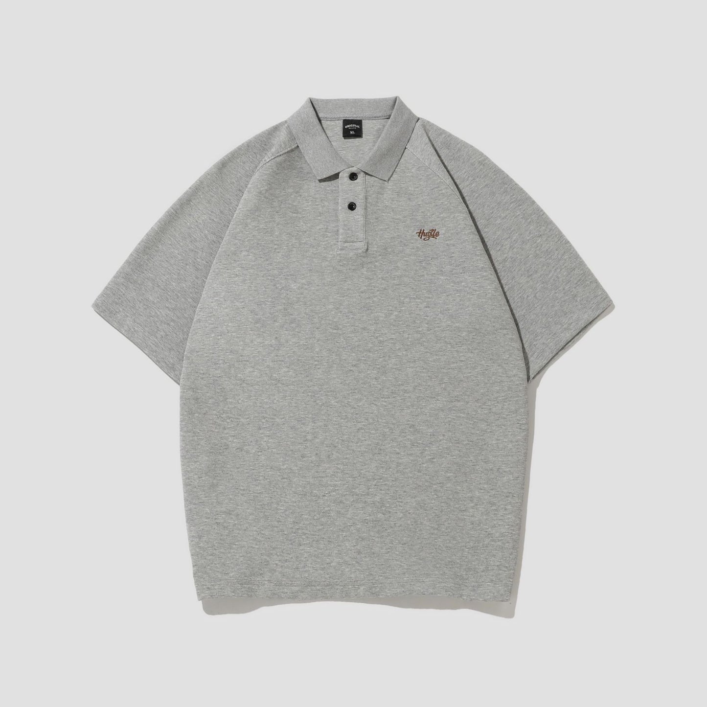 Hustle Oversized Polo Shirt