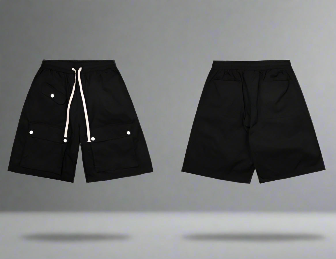 Utility Nylon Cargo Shorts - RUN THE STREETS COLLABORATIVE