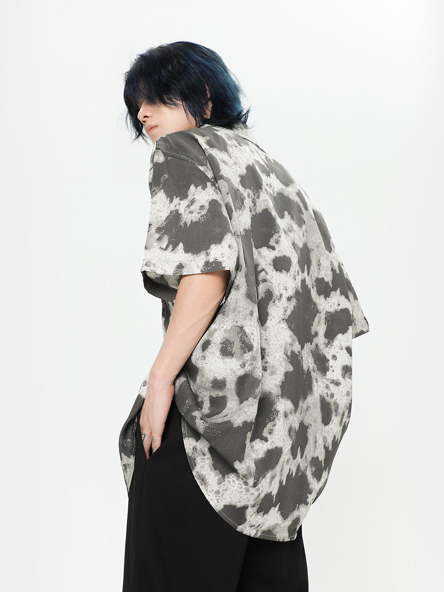 Marble Storm Short-Sleeve Shirt