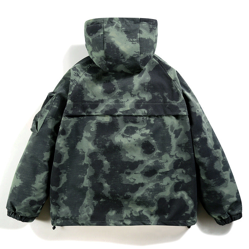Stealth Camo Utility Windbreaker