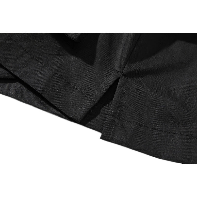 Frog-Closure Utility Overshirt (Short Sleeve)