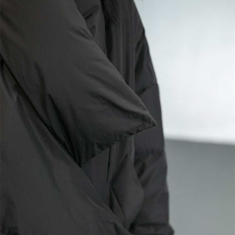 Urban Shield Oversized Quilted Down Coat - RUN THE STREETS COLLABORATIVE