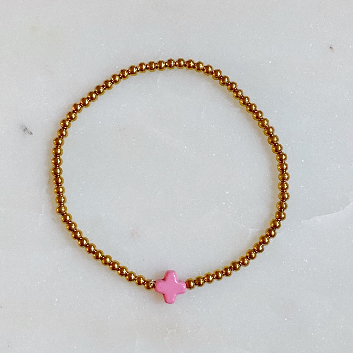 So Very Blessed Cross Bracelet - RUN THE STREETS COLLABORATIVE