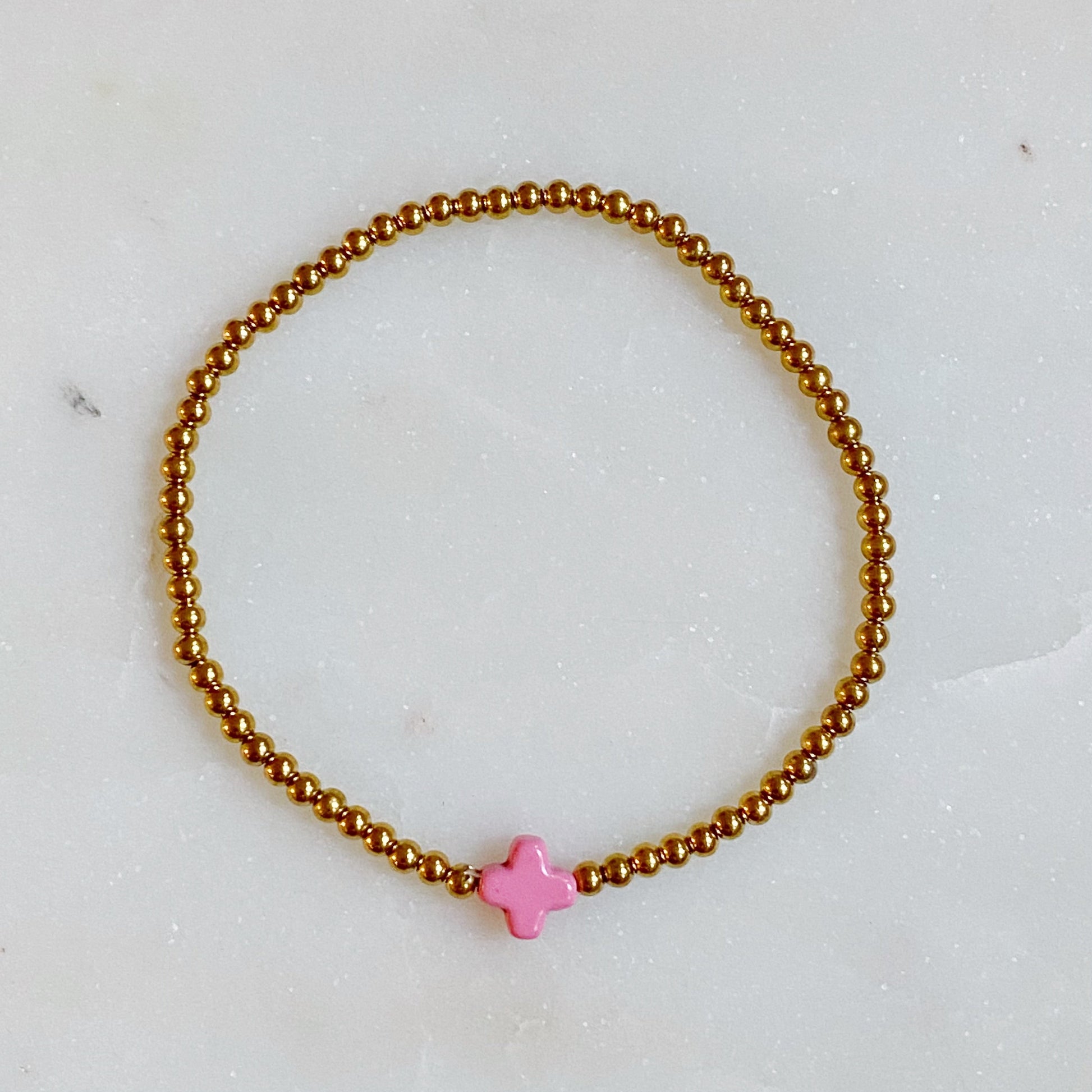 So Very Blessed Cross Bracelet - RUN THE STREETS COLLABORATIVE