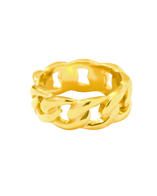 Best Trending Trendy Gold Chain Ring Jewelry - RUN THE STREETS COLLABORATIVE