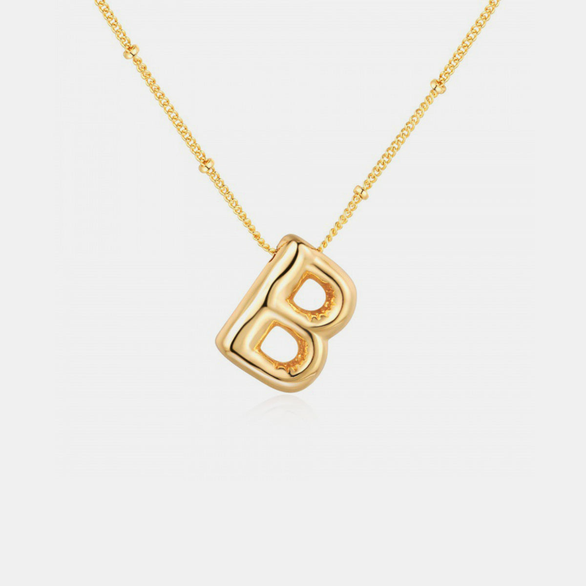 Initial Letter Pendant Necklace - RTS Collaborative