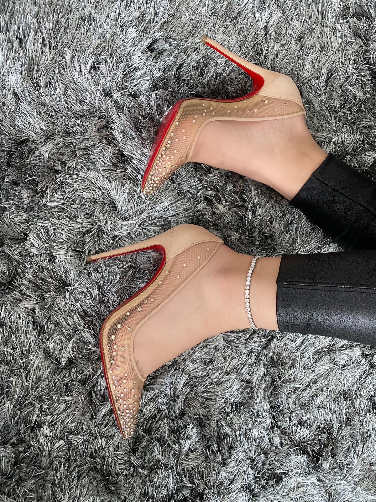 Sterling Silver Crystal Adjustable Anklet - RUN THE STREETS COLLABORATIVE