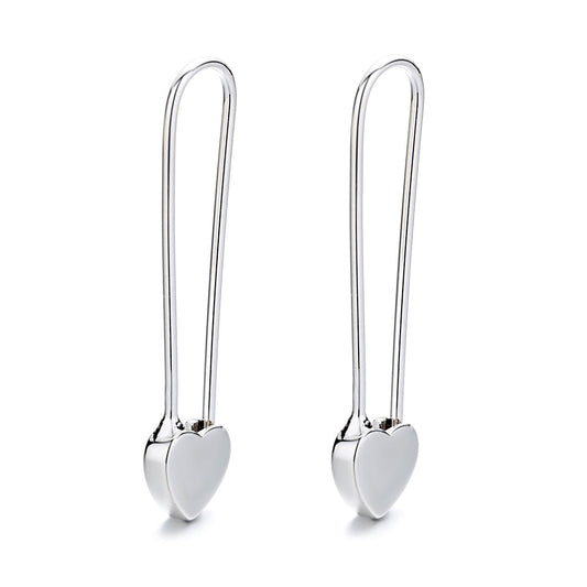 14k Rose Gold over Sterling or Sterling Silver Paper earring - RUN THE STREETS COLLABORATIVE