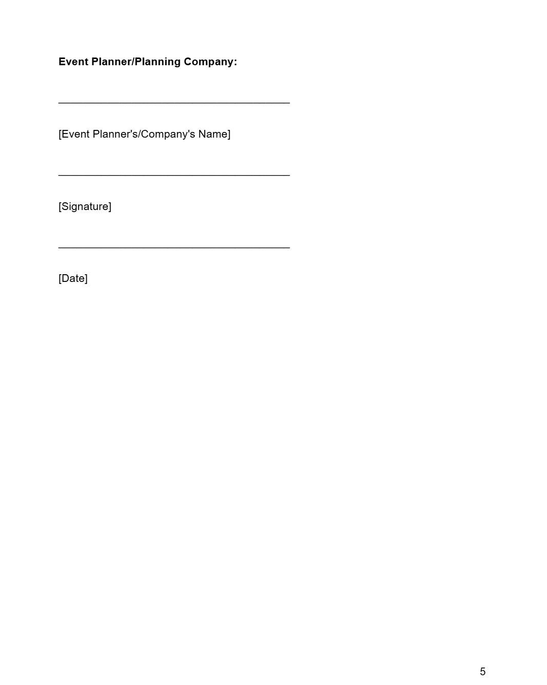 Event Planner Contract - RUN THE STREETS COLLABORATIVE