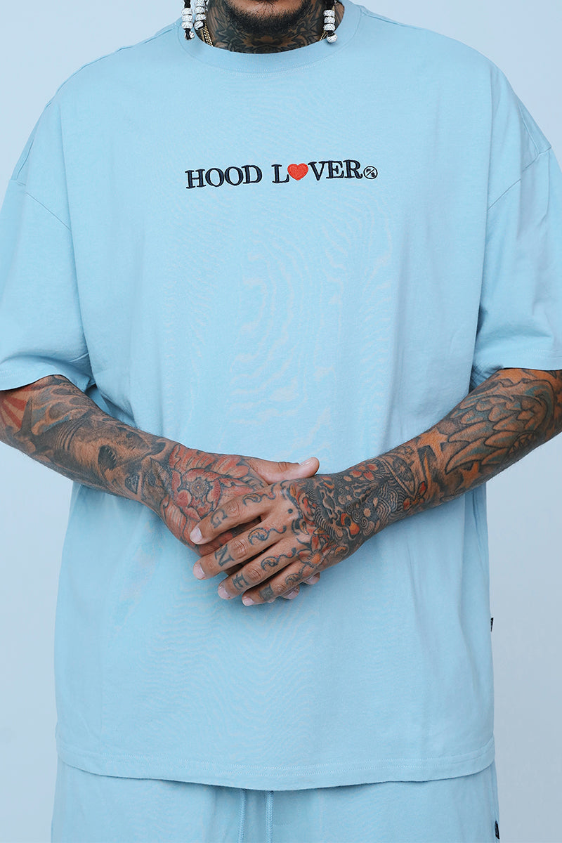 Hood Lover (Vintage Denim - Oversize Shirt) - RUN THE STREETS COLLABORATIVE
