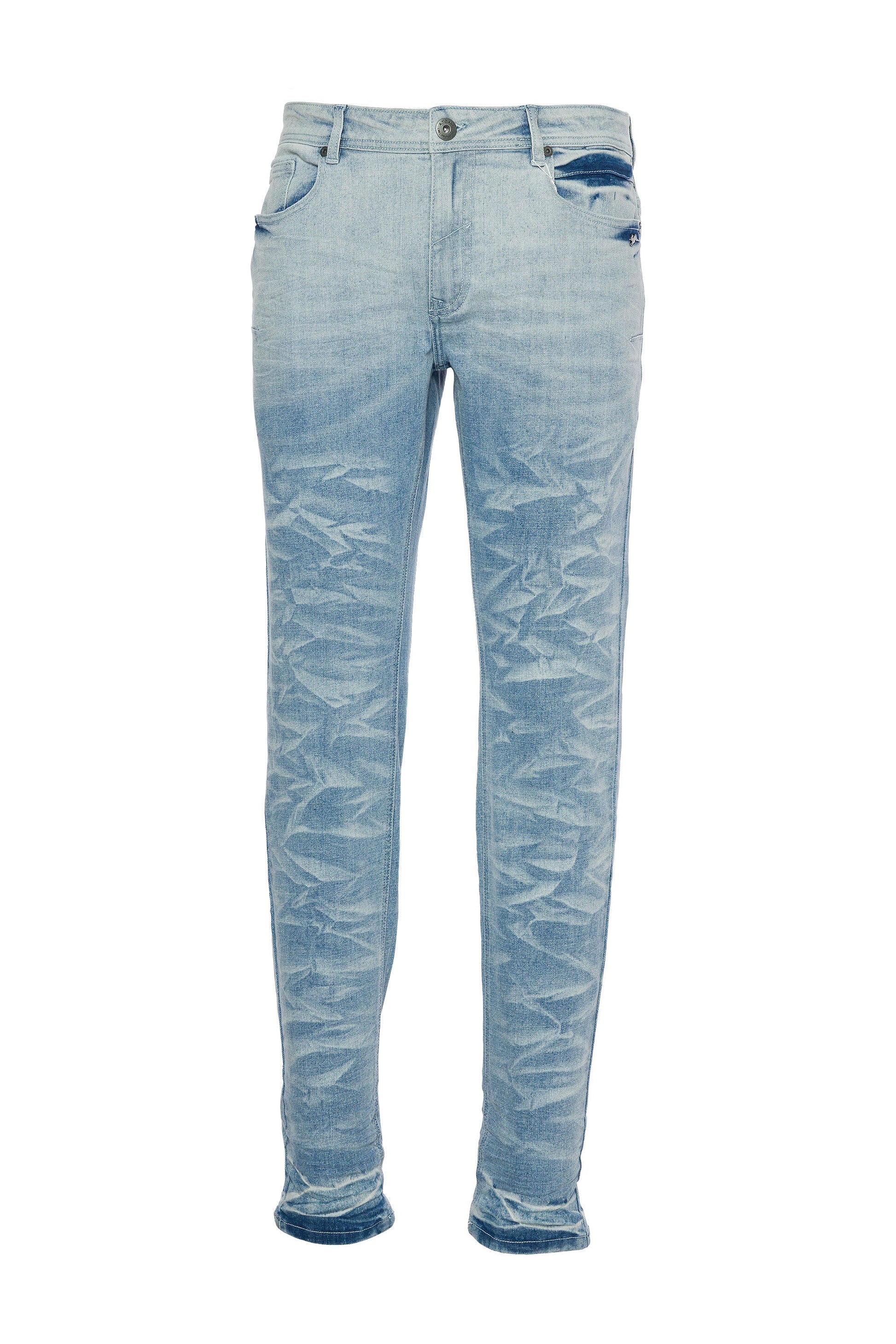 Jayden | Bleach And Fade Denim Jean - RUN THE STREETS COLLABORATIVE
