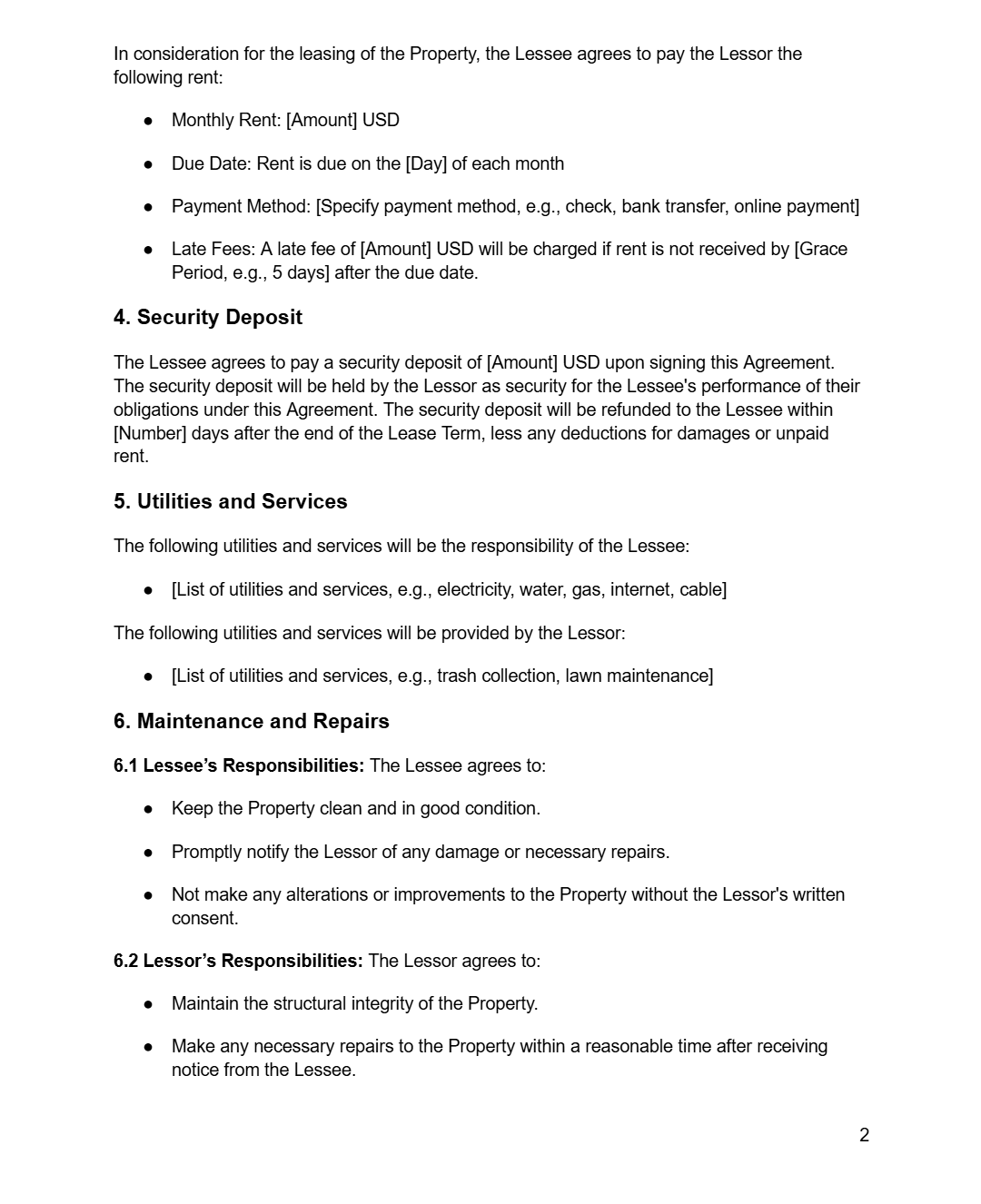 Property Lease Agreement - RUN THE STREETS COLLABORATIVE