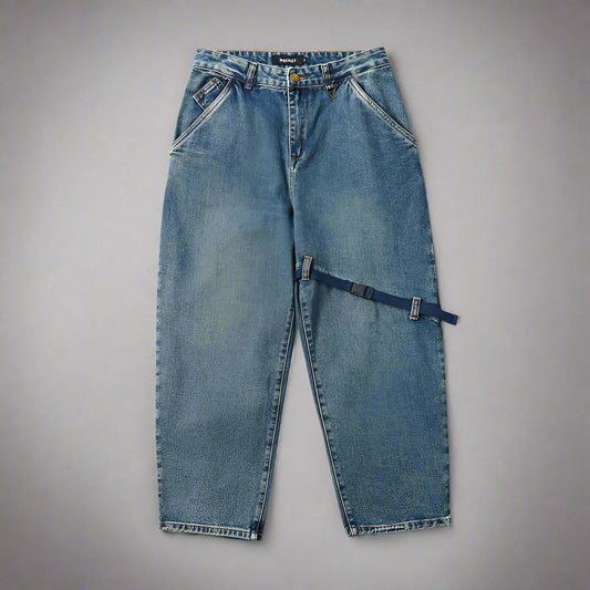 Retro Overalls Jeans