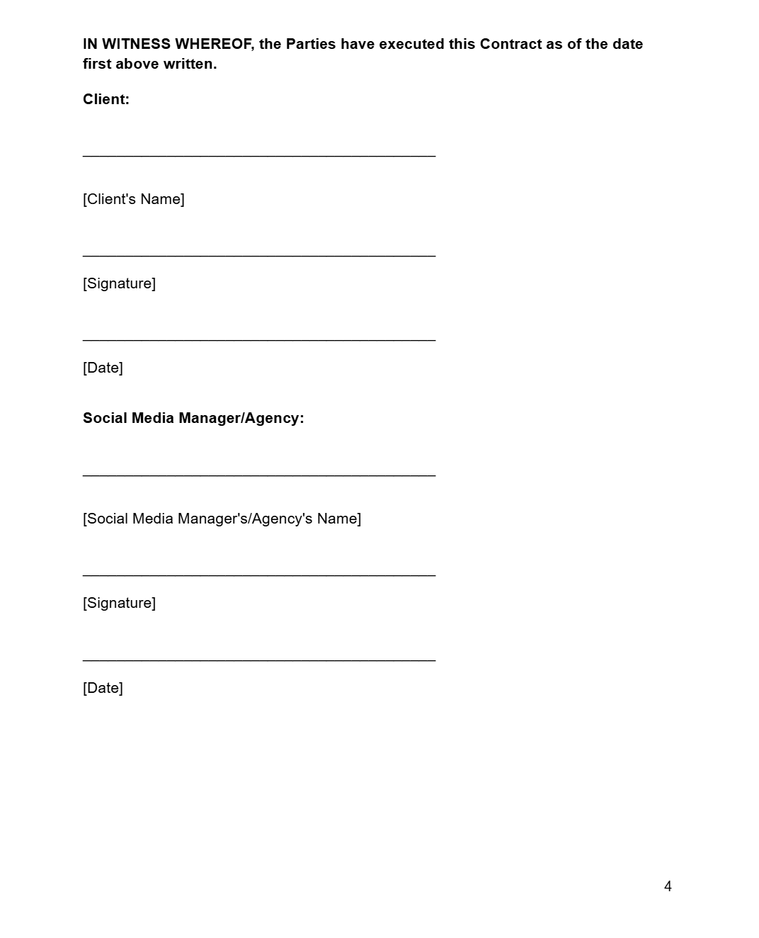 Social Media Manager Contract - RUN THE STREETS COLLABORATIVE