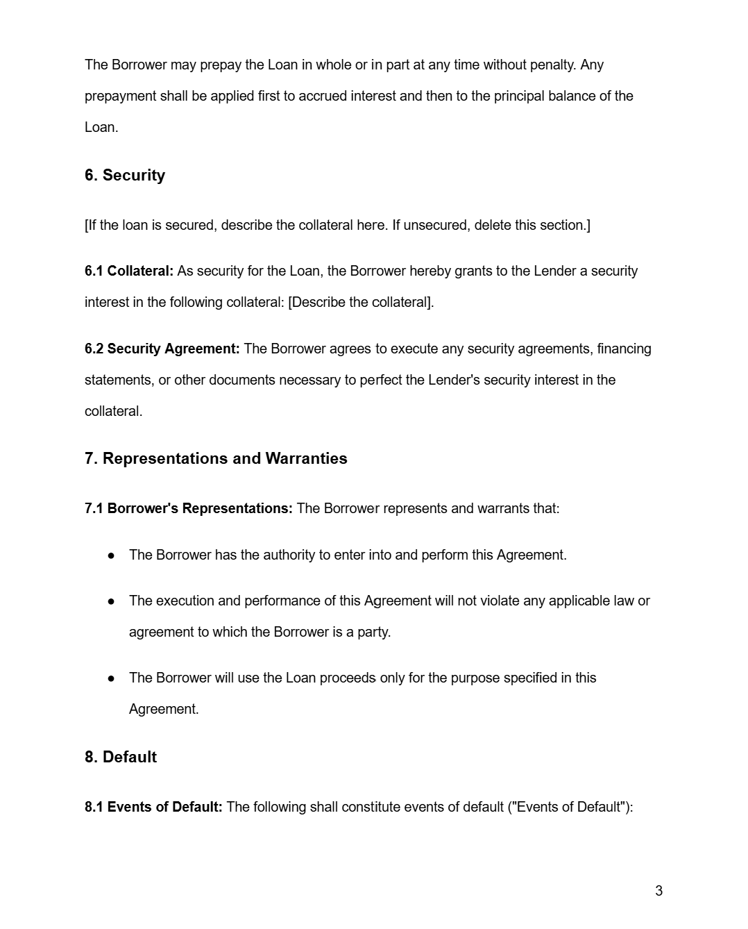 Term Loan Agreement - RUN THE STREETS COLLABORATIVE