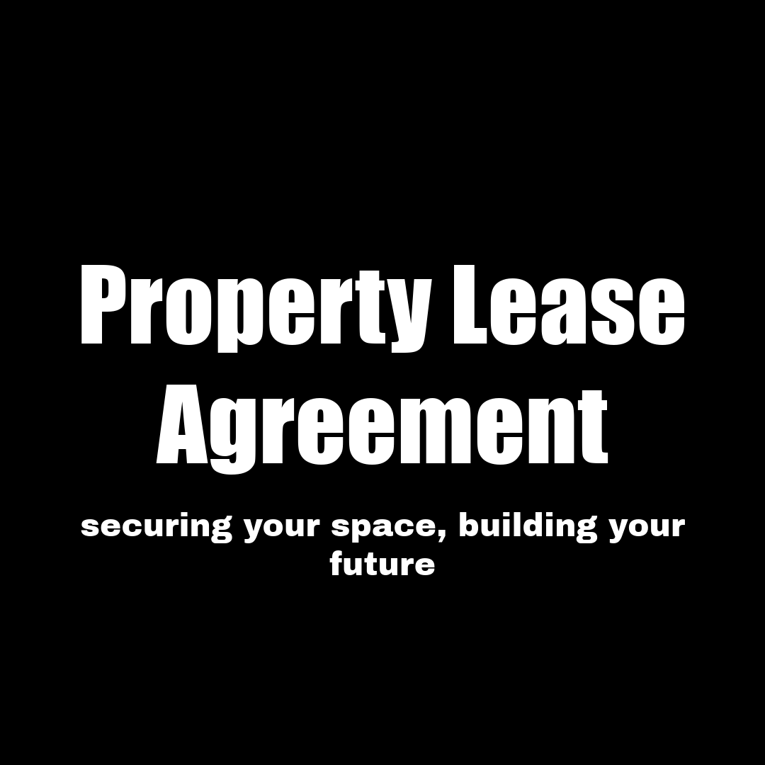 Property Lease Agreement - RUN THE STREETS COLLABORATIVE