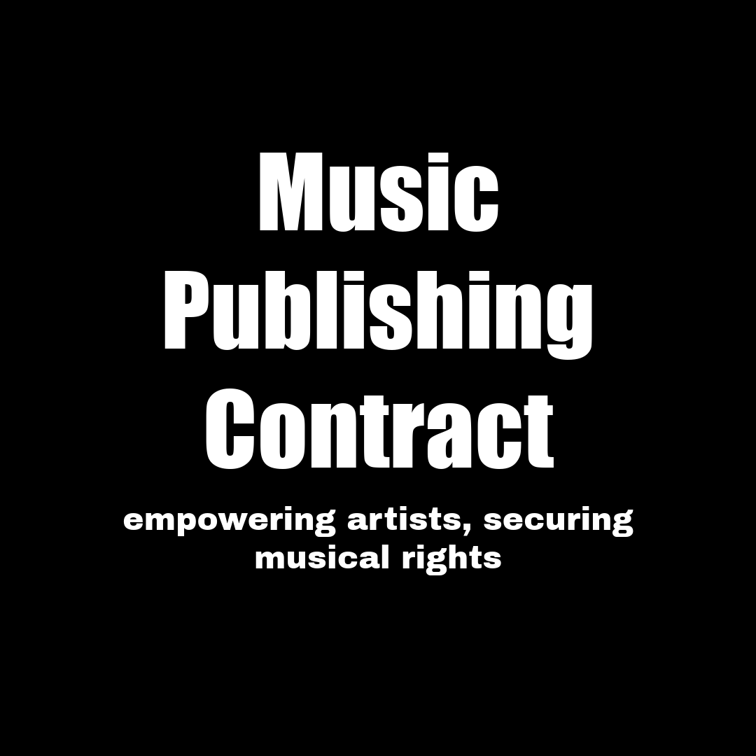 Music Publishing Contract - RUN THE STREETS COLLABORATIVE