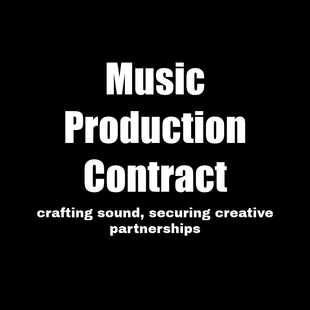 Music Production Contract - RUN THE STREETS COLLABORATIVE