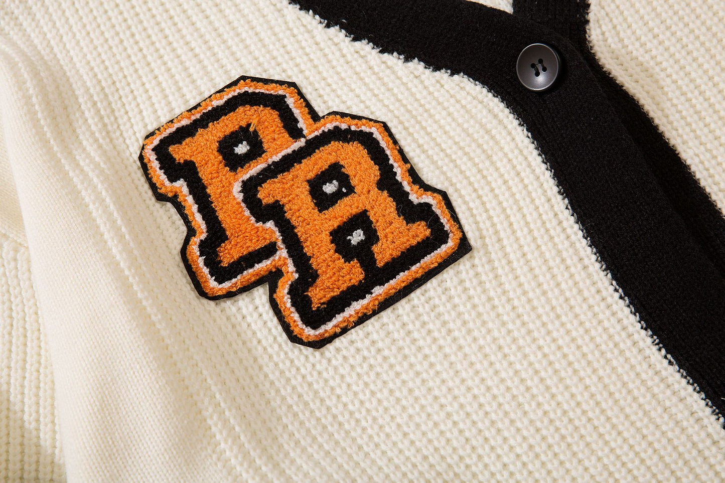Varsity Letter Patch Cardigan
