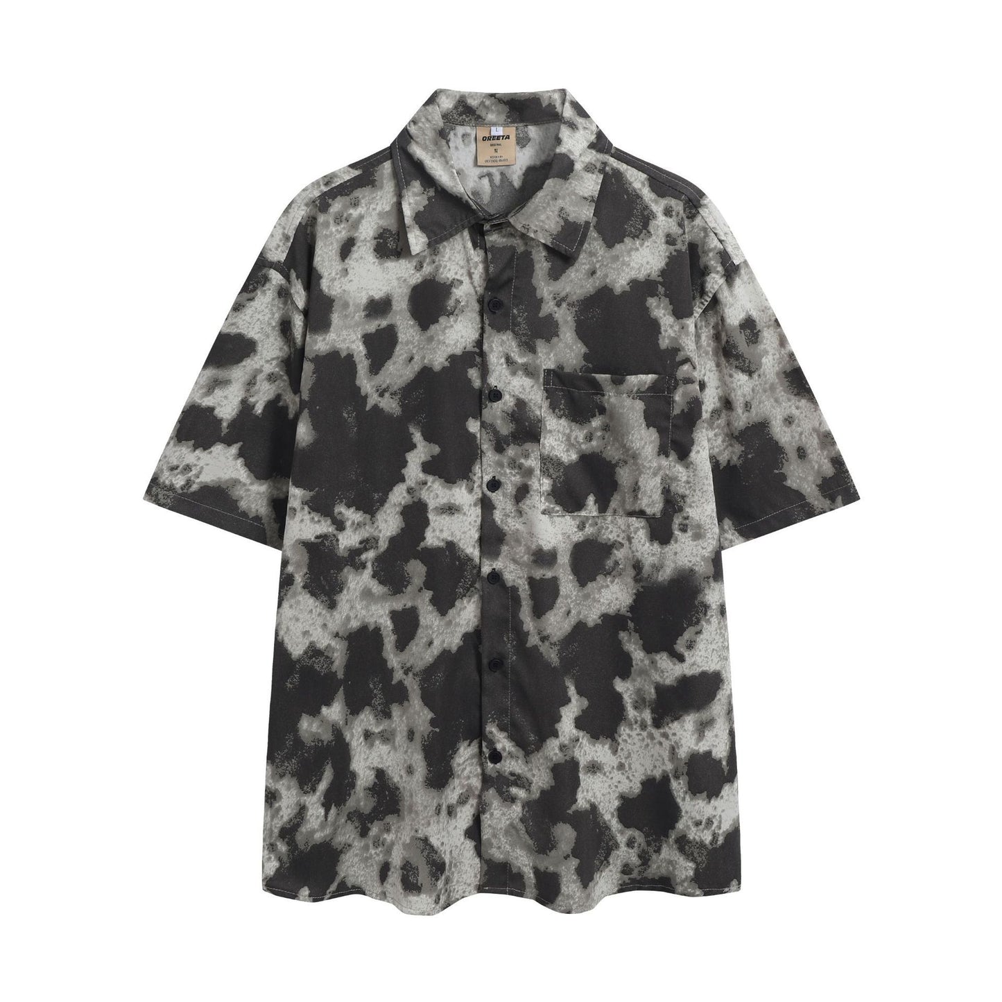 Marble Storm Short-Sleeve Shirt