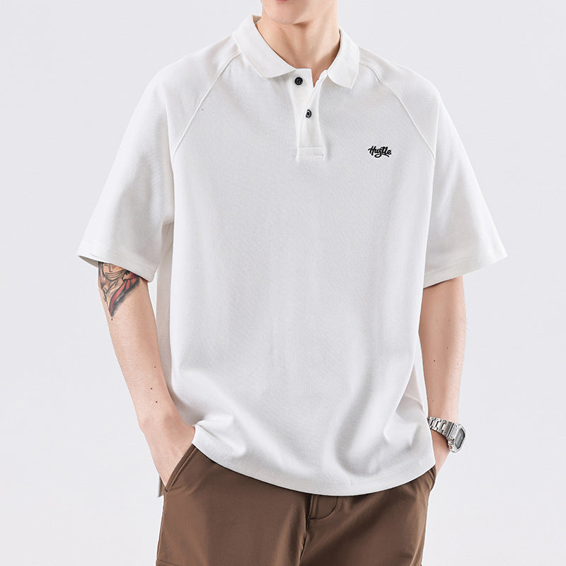 Hustle Oversized Polo Shirt