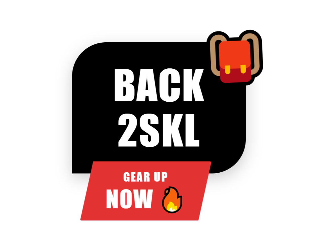 Back 2SKL Backpack Emoji Animated Promo Banner - RUN THE STREETS COLLABORATIVE
